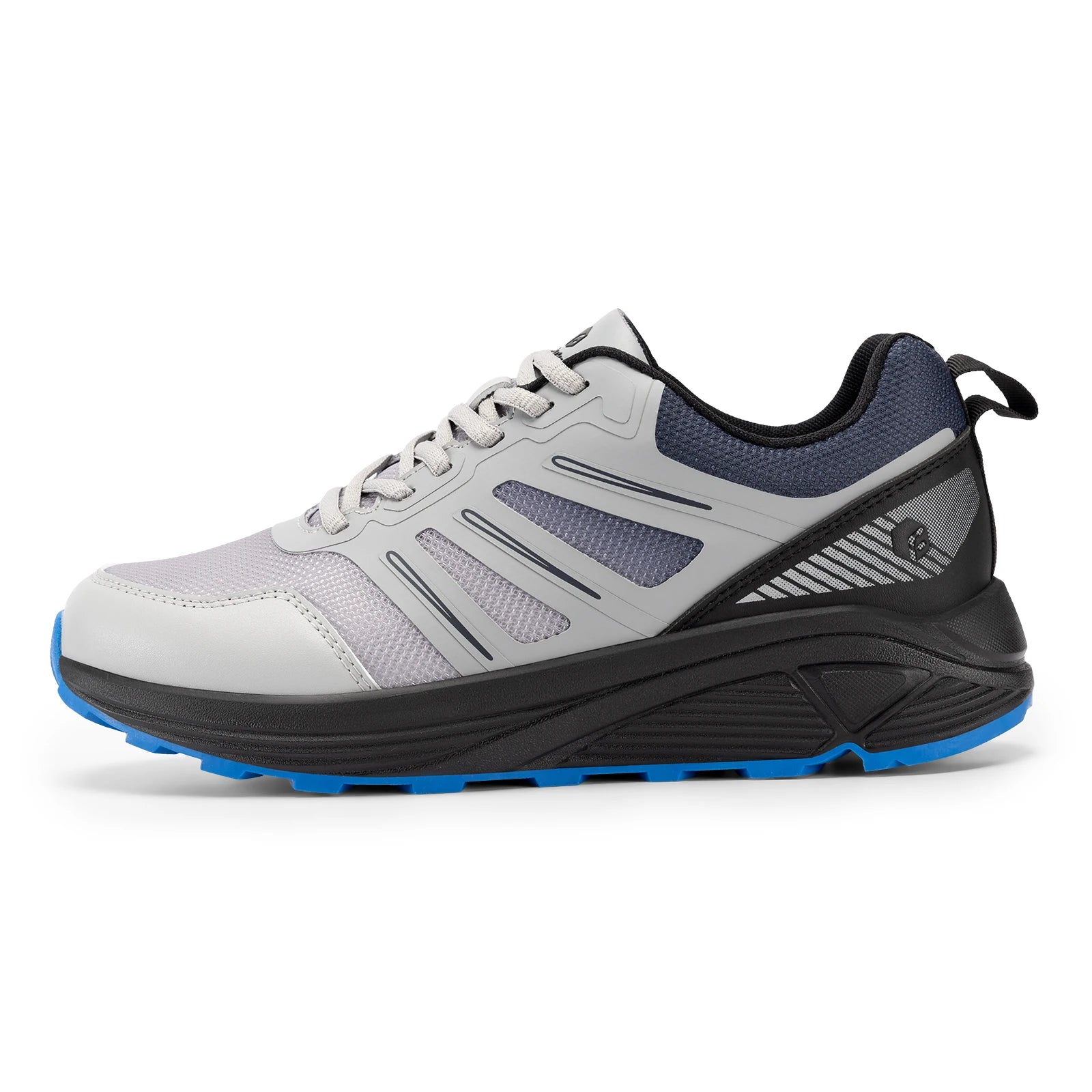 FitVille men's wide toe trail running shoes for heel pain relief