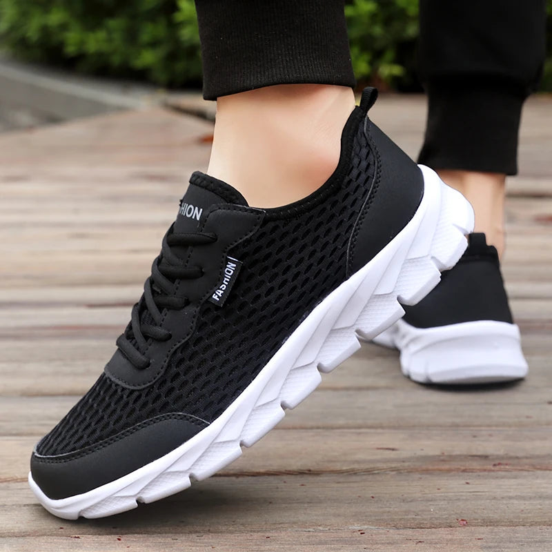 Summer Men's Sneakers High Quality Breathable Casual Shoes Outdoor Non-Slip Man Sport Shoe Lightweight Fashion Tennis footwear TAVEN System LLC