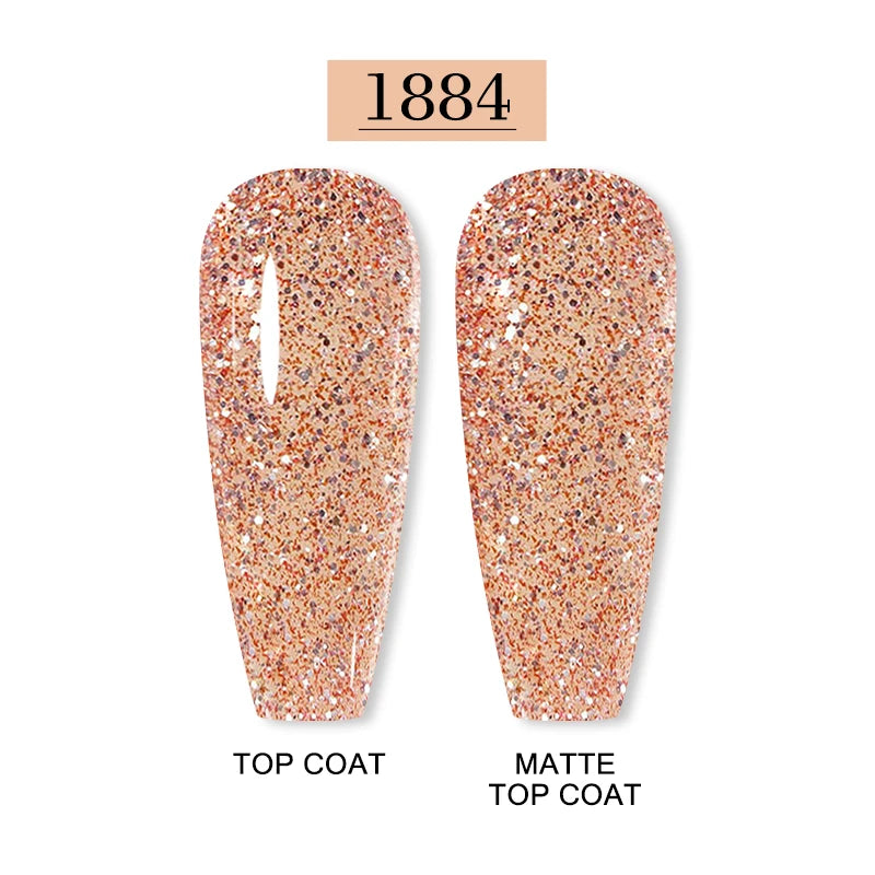 Arte Clavo 15ml Fashion Gel Nail Polish Hema TPO Free Red Colors Glitter Semi Permanent Soak Off UV LED Ultra Diamond Varnish TAVEN System LLC
