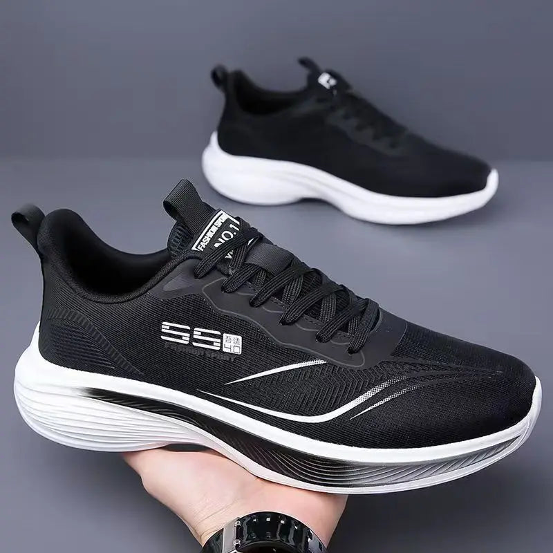 Men Breathable Mesh Running Shoes Lightweight Non Slip Sneakers TAVEN System LLC