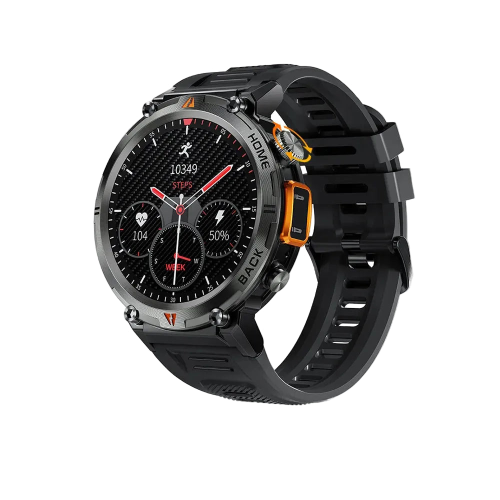 EIGIIS KE3 2025 New Bluetooth Call smartwatch for men Full Touch Screen With Health Monitor heart rate Flashlight Smart watch TAVEN System LLC