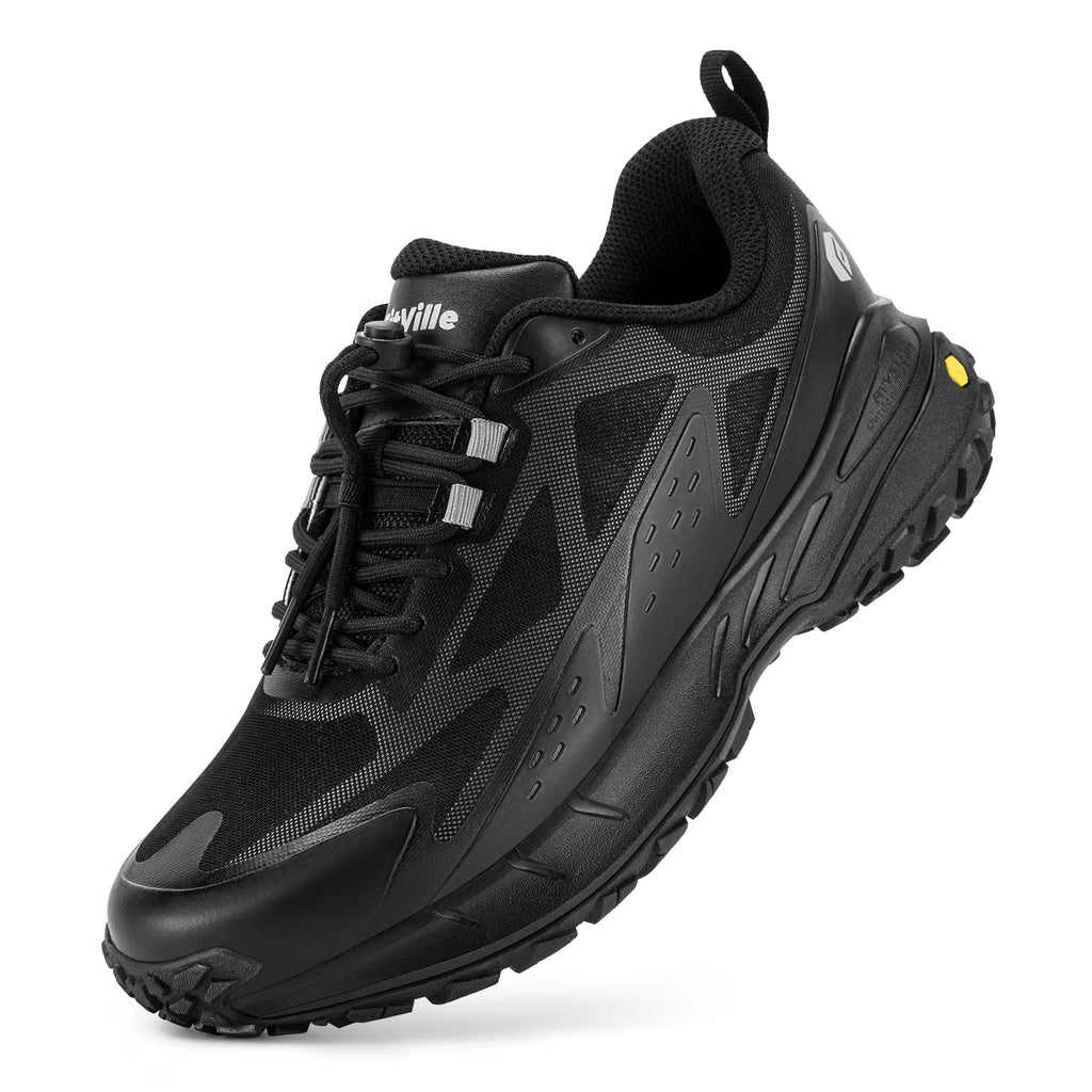 FitVille men's wide hiking shoes with arch support and grip sole