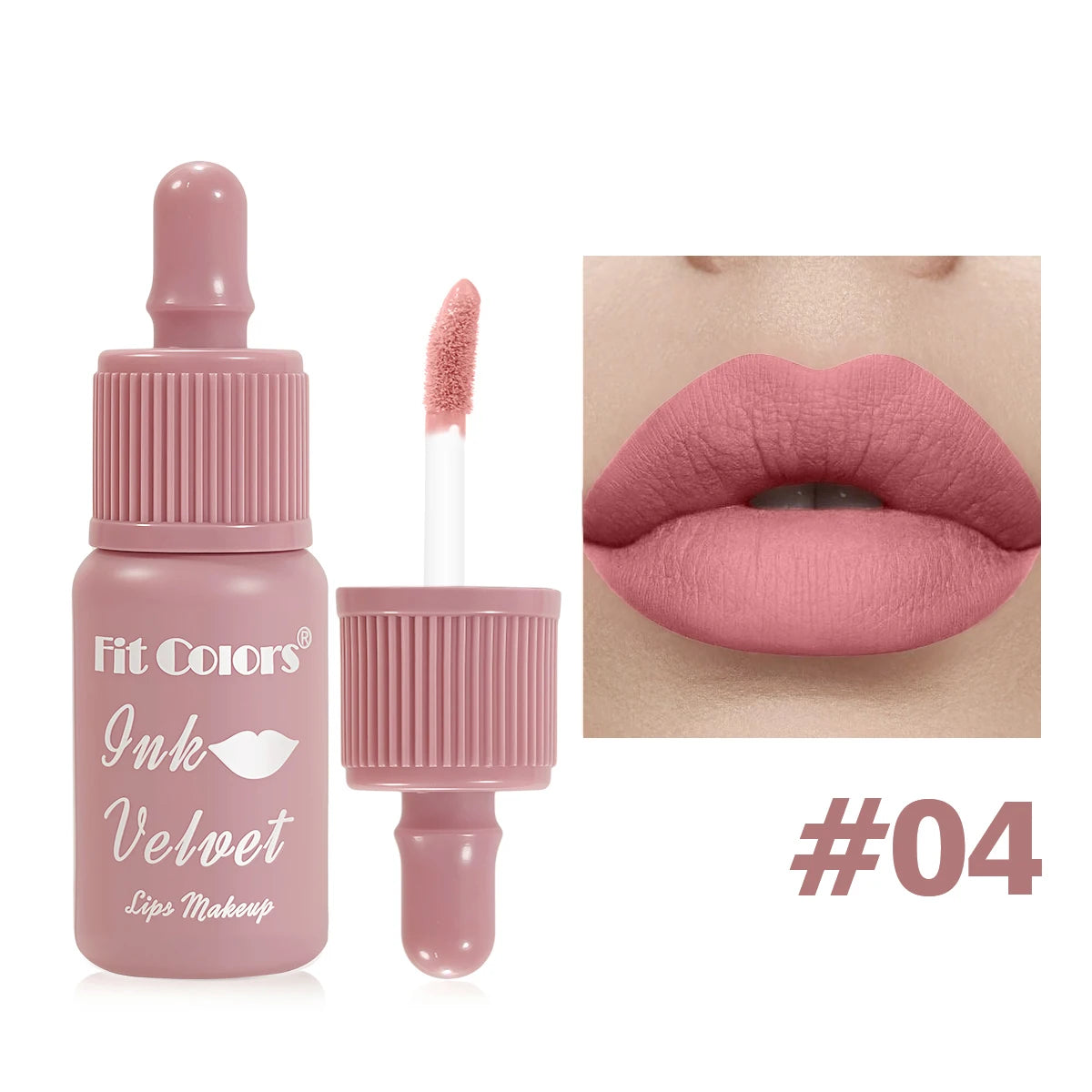 12 Color Matte Velvet Liquid Lip Gloss Long Lasting Non-Stick Cup Waterproof Intense Color Showing Lip Mud