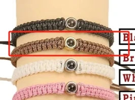 DHQH Wholesale Personalized Photo Projection Bracelet Customization Commemorative Photo Couple Jewelry Gift for Her Direct sales TAVEN System LLC