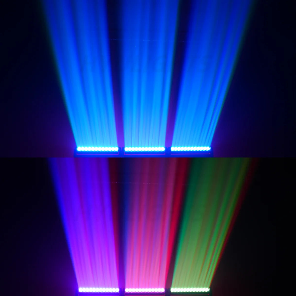 1/2/4PCS 200W 2 Sides Beam Curtain&Strobe 360°Infinite rotation LED Moving head DJ Bar Stage Effect Light TAVEN System LLC