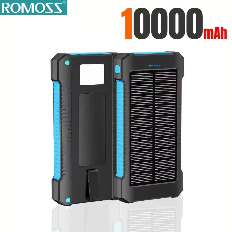 ROMOSS 120W 500000mAh Solar Power Bank Portable Large Capacity Super Fast Charging Outdoor External Battery for iPhone 17/16/15 - TAVEN System LLC