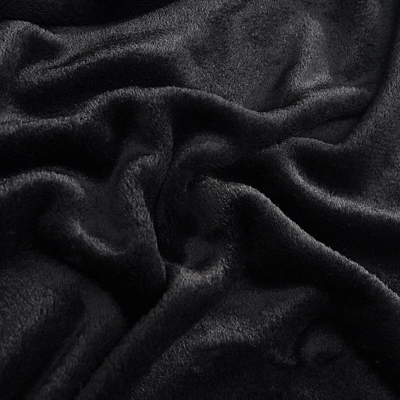 Soft Warm Blankets For Beds Winter Warm Coral Velvet Solid Sofa Cover Bedspread Winter Plaid Blankets Winter Sheet Bedspread TAVEN System LLC