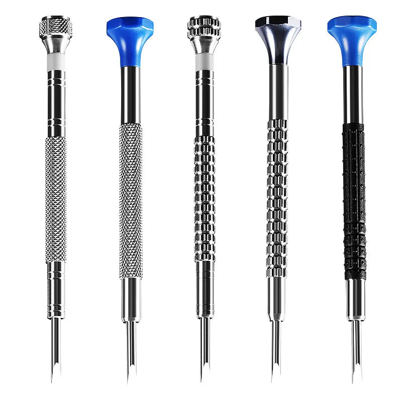 New Precision Watch Screwdriver Set 10pcs 0.5-3.0mm Phillips One-Piece Hand Screwdrivers for Watches Eyeglasses Watchmaker Tools - TAVEN System LLC