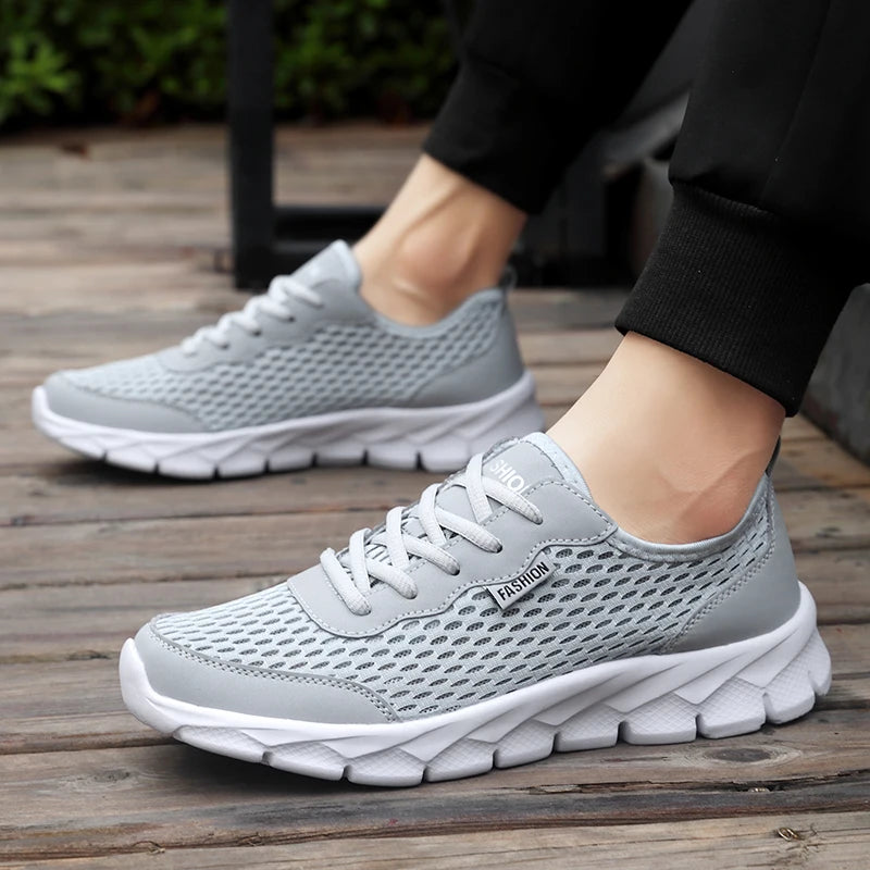Summer Men's Sneakers High Quality Breathable Casual Shoes Outdoor Non-Slip Man Sport Shoe Lightweight Fashion Tennis footwear TAVEN System LLC