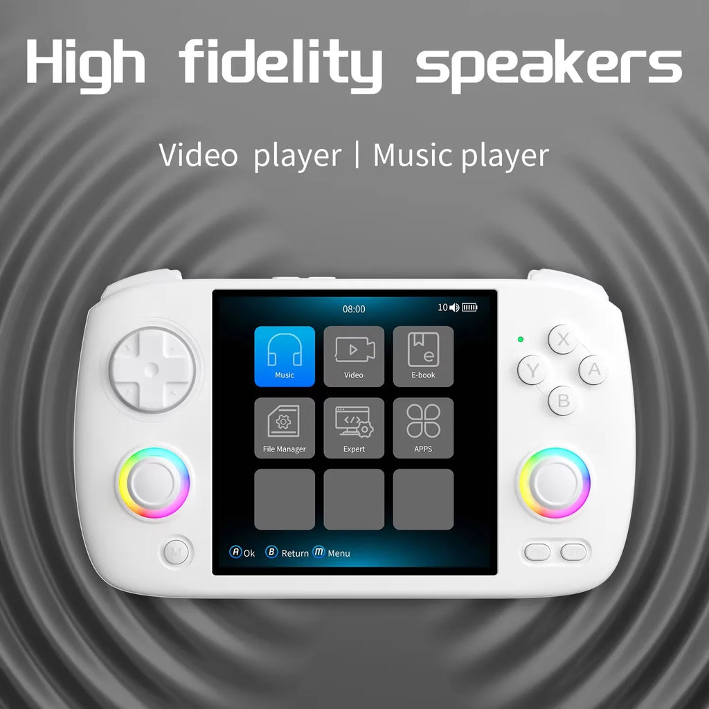 ANBERNIC RG CubeXX Retro Handheld Games Console Linux RGB Joystick Video Gaming Player Supports WIFI HD TV Connection RG Cube XX TAVEN System LLC