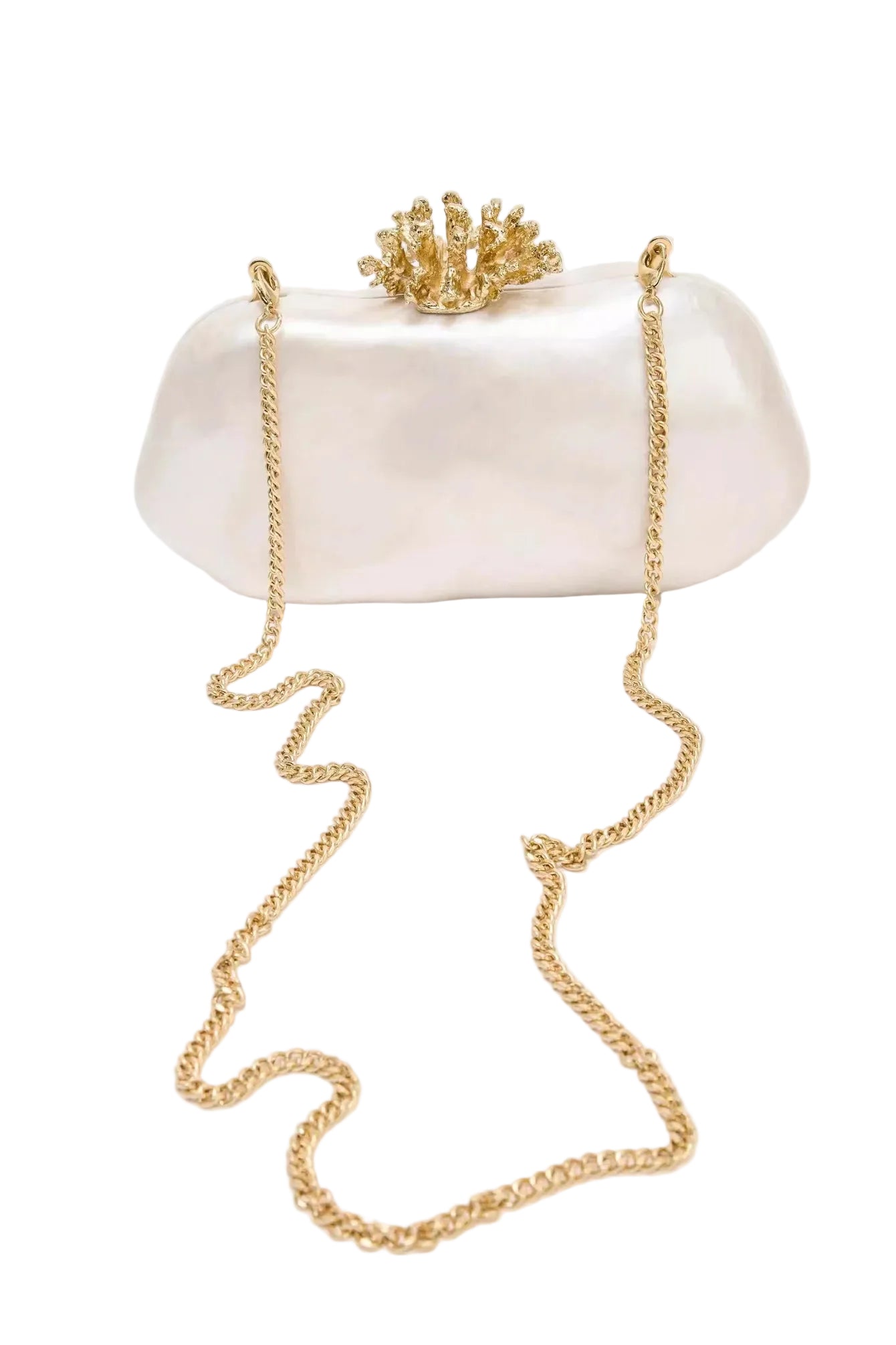 Shell Pearl Clutch Bag Women Acrylic Wedding Evening Party Handbag TAVEN System LLC