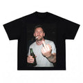 Lionel Messi "Off-Duty Fun" Graphic 100% Cotton Short-Sleeve T-Shirt – Printed Graphic Tee, Hip-Hop Style (Perfect Gift for Fans) – New Summer Release TAVEN System LLC