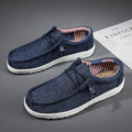 Men Canvas Slip On Loafers Lightweight Breathable Casual Shoes TAVEN System LLC