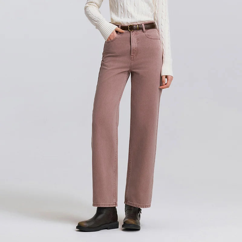 Semir Women Vintage c Trousers Comfortable Soft Jeans TAVEN System LLC