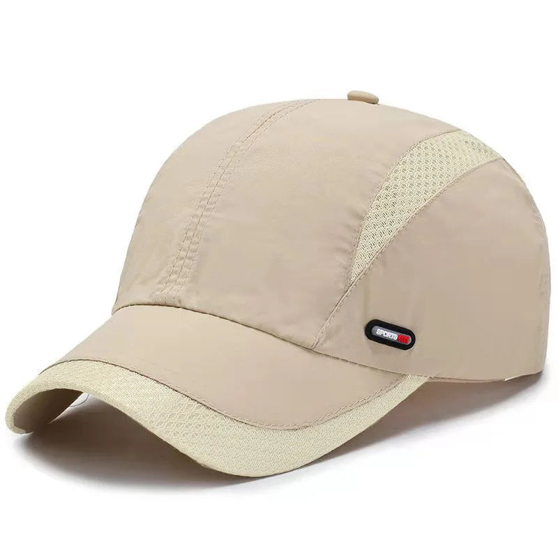 Quick Dry Baseball Cap Moisture Wicking Adjustable Sun Hat