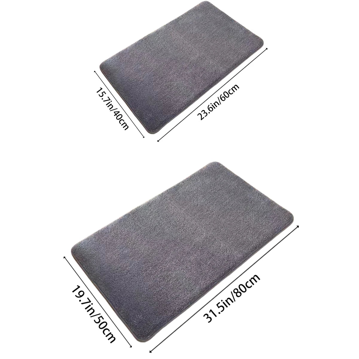 Super absorbent floor mat, super absorbent bath mat, super anti slip coral velvet bathroom floor mat, door mat TAVEN System LLC