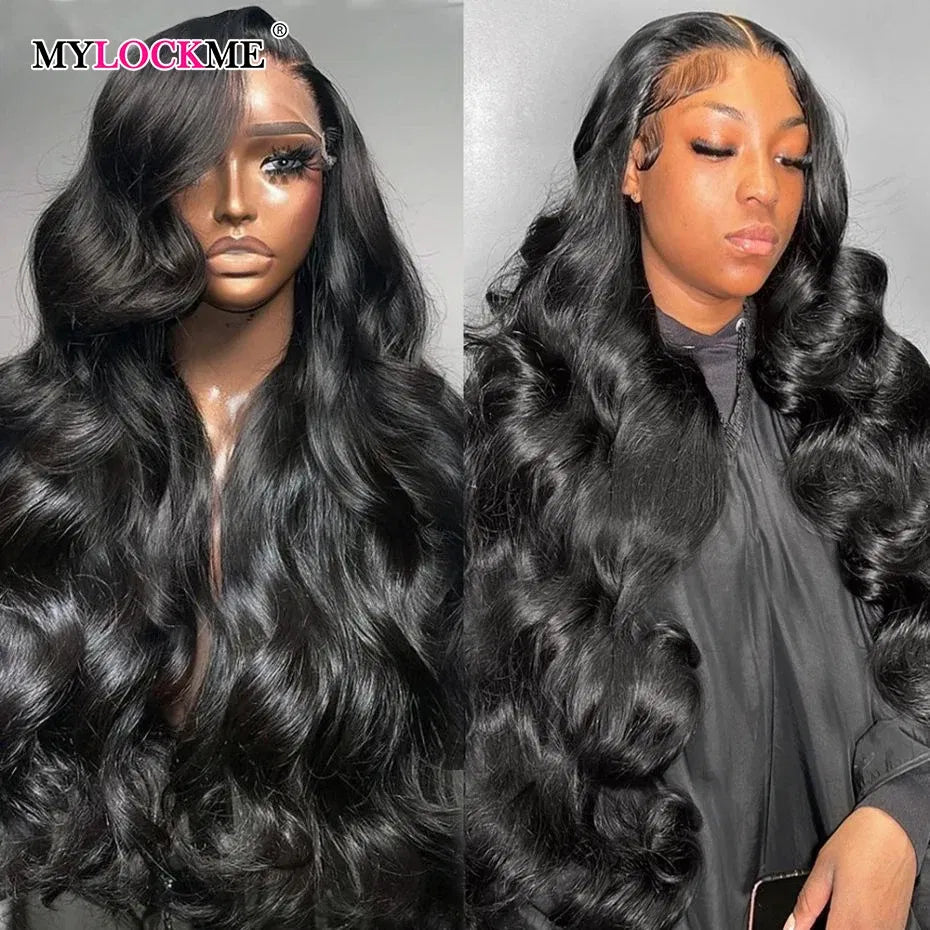 Color: Natural Color, Ships From: CHINA, Stretched Length: 16inches, Density: 150% - 13x4 13x6 Transparent Body Wave Wig Pre Plucked Glueless 4x4 HD Lace Closure Wigs For Women Brazilian Lace Front Human Hair Wig Taven