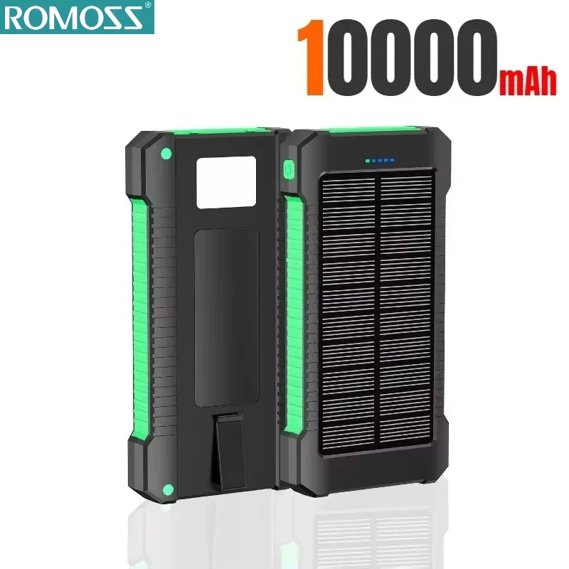 ROMOSS 120W 500000mAh Solar Power Bank Portable Large Capacity Super Fast Charging Outdoor External Battery for iPhone 17/16/15 - TAVEN System LLC