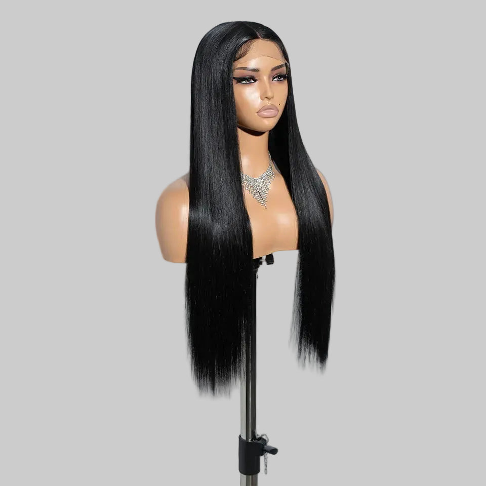 Noble 30 inch straight synthetic lace front wig for women