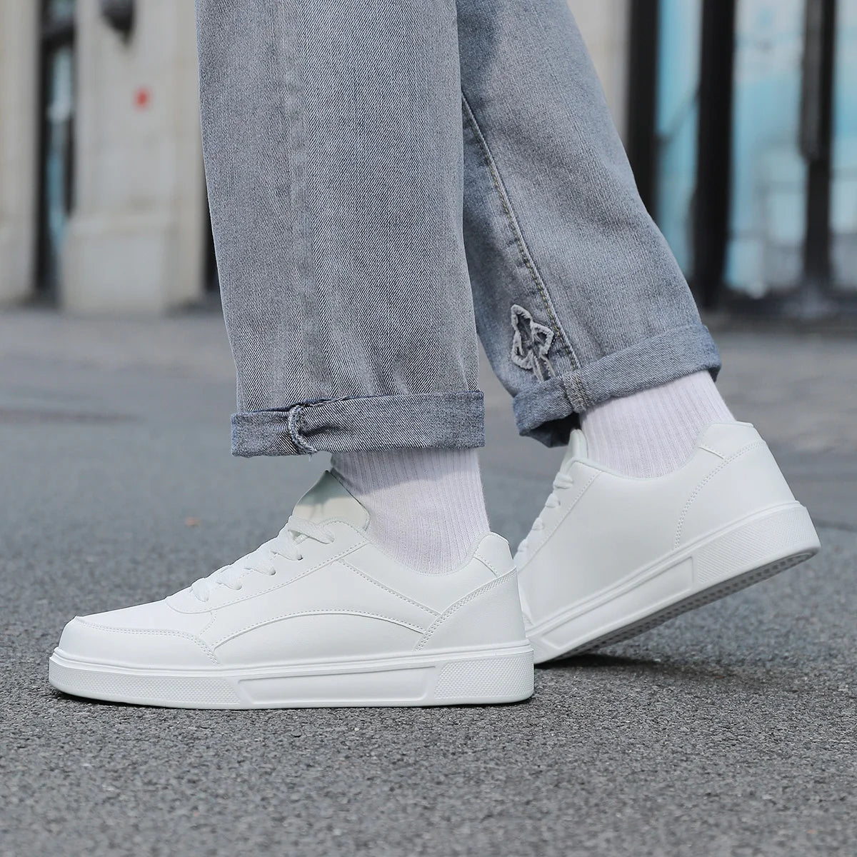 Men Casual Sneakers Lightweight Breathable Non Slip Sports Shoes