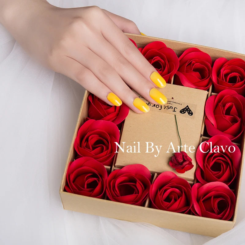 Arte Clavo 15ml Fashion Gel Nail Polish Hema TPO Free Red Colors Glitter Semi Permanent Soak Off UV LED Ultra Diamond Varnish TAVEN System LLC