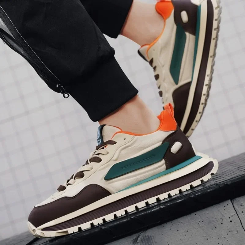 Trend Men Versatile Sneakers 2026 Autumn High Quality Comfortable Platform Sports Running Shoes Outdoor Youth Shoes for Men Plus TAVEN System LLC