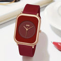Fashion Rectangle Women Watches Casual Silicone Band Sports Watch Reloj Mujer Girls Clock Gift - TAVEN System LLC