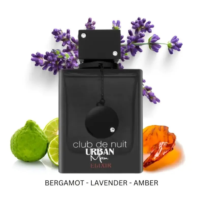 Armaf Club De Nuit Urban Man Elixir Saffron Eau de Toilette Spray, 3.6 oz TAVEN System LLC