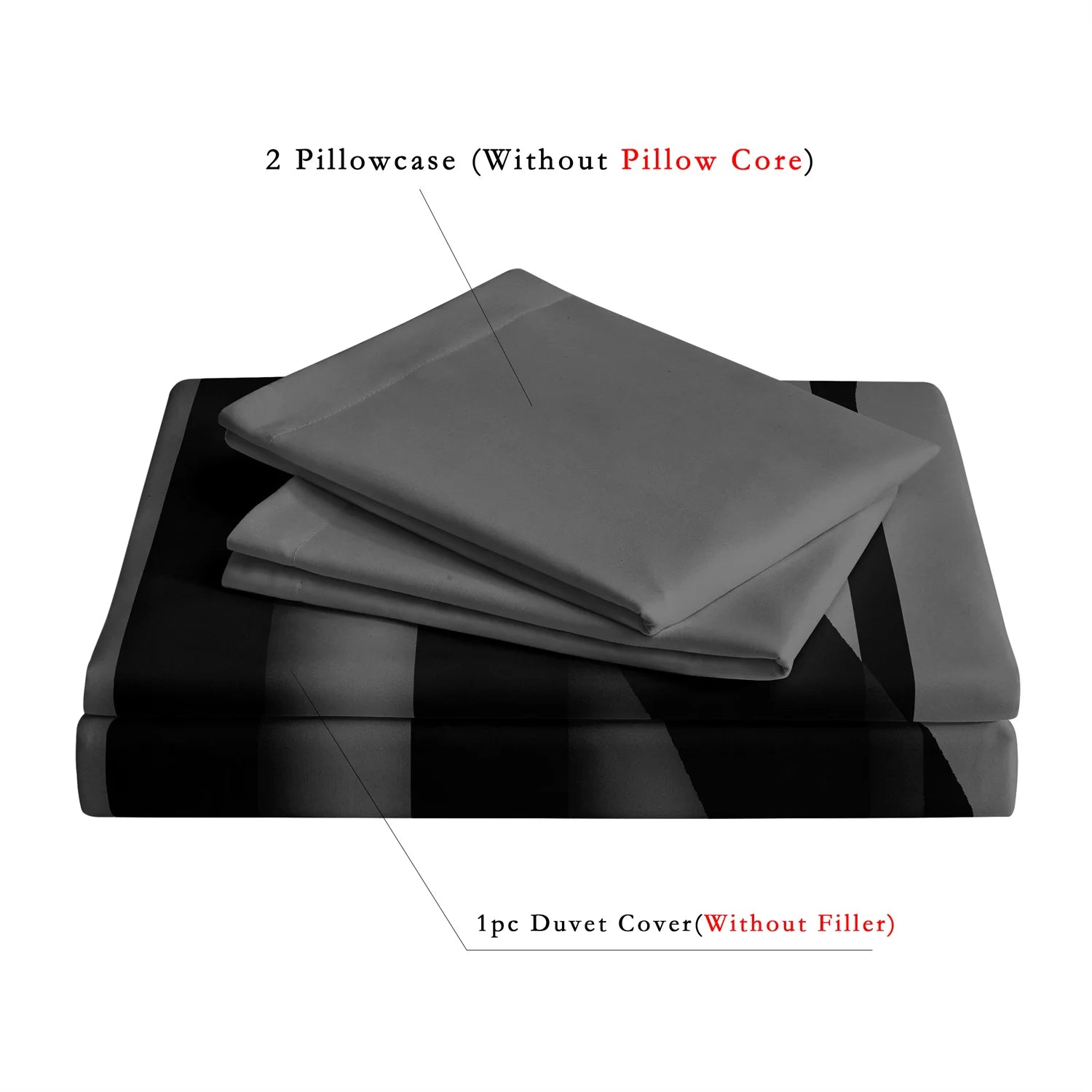 3pcs King &Queen Size Bed Pattern Down Duvet Cover Set Soft and Comfortable Bedroom and Dormitory Decoration Bedding Set TAVEN System LLC
