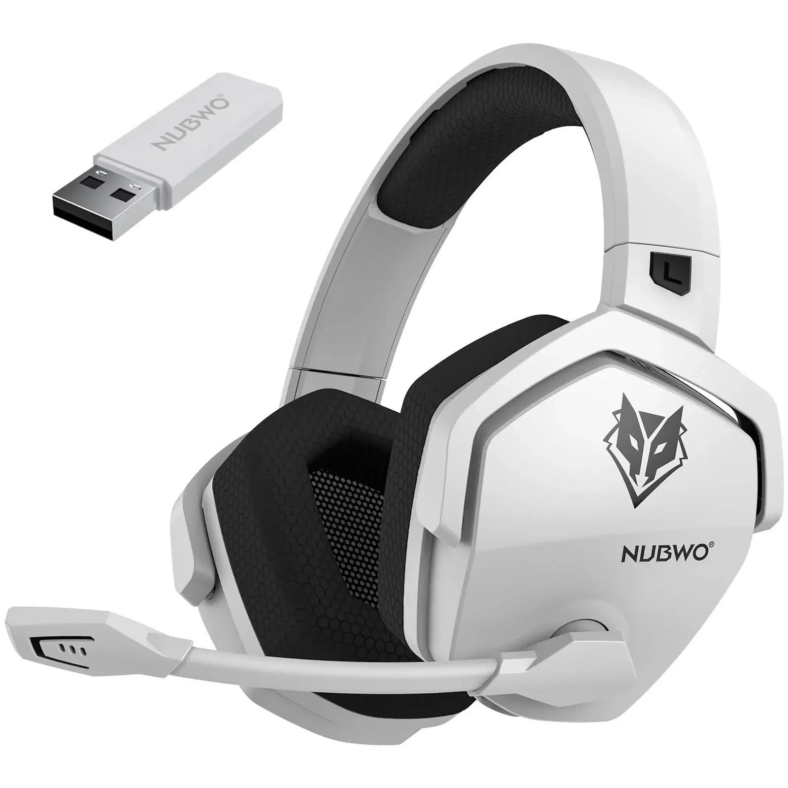NUBWO G06 2.4G Dual Wireless Gaming Headset 5ms Low Latency 7.1 Surround ENC Mic For PC PS4 PS5 Gaming Bluetooth Headphones TAVEN System LLC