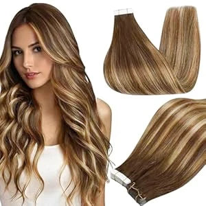 Shine Remy Straight Tape In Human Hair Extensions