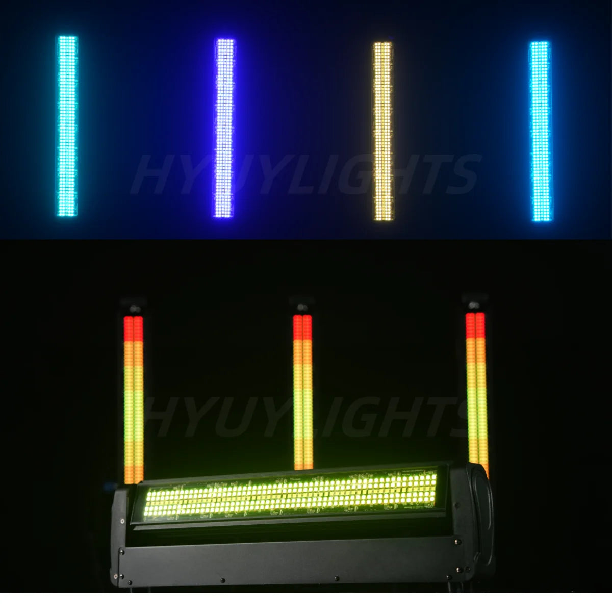 1/2/4PCS 200W 2 Sides Beam Curtain&Strobe 360°Infinite rotation LED Moving head DJ Bar Stage Effect Light TAVEN System LLC