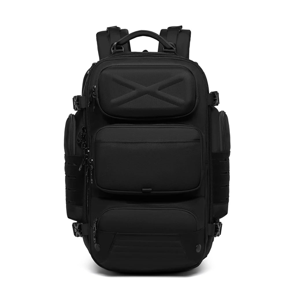 Men Travel Backpack Oxford 15.6 Inch Laptop Bag Shoe Compartment TAVEN System LLC