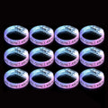 12/24/36/60 Pack Custom LED Bracelets LED Light-Up Bracelets for Wedding Parties Birthday Party Favors TAVEN System LLC