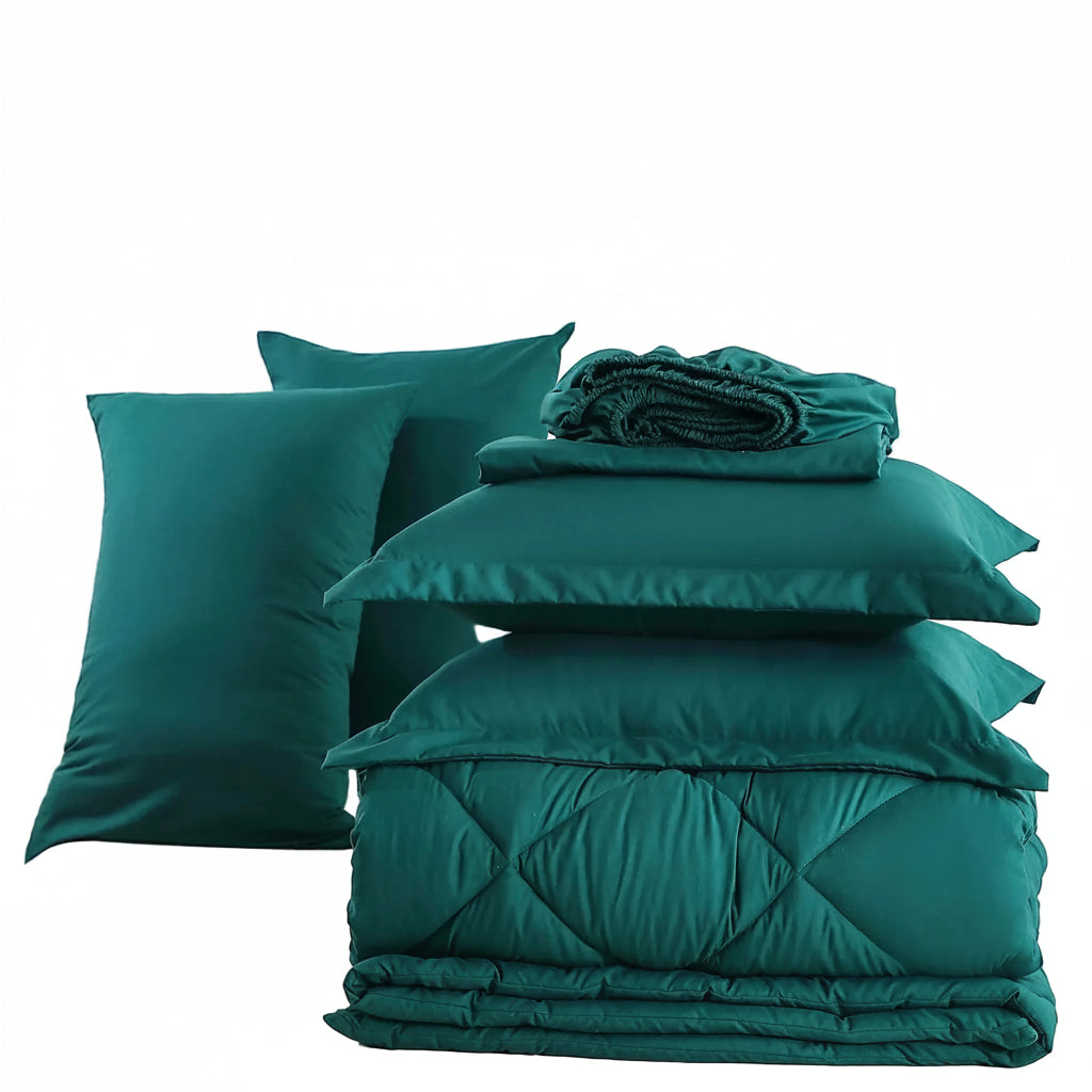 5pcs/7pcs Twin Full Queen King Bedding Sets Home Decor Comforter Flat Sheet Fitted Sheet Pillowcases Sleeping Sets TAVEN System LLC