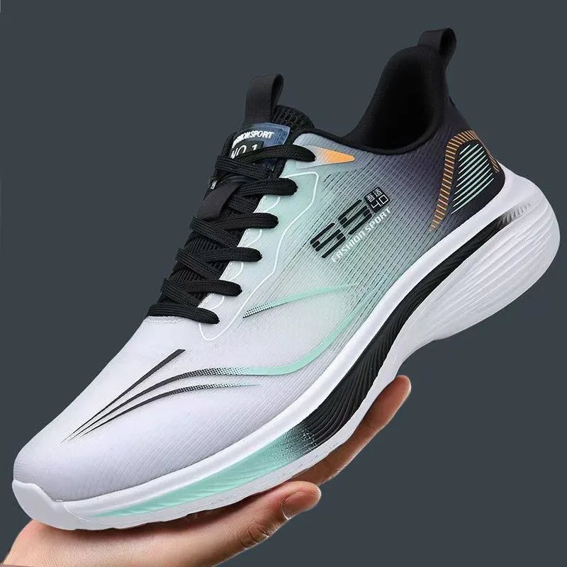 New Men Air-cushion Sports Running Shoes Summer Breathable Damping Tenis Training Shoe Professional Marathon Sneakers Zapatillas TAVEN System LLC