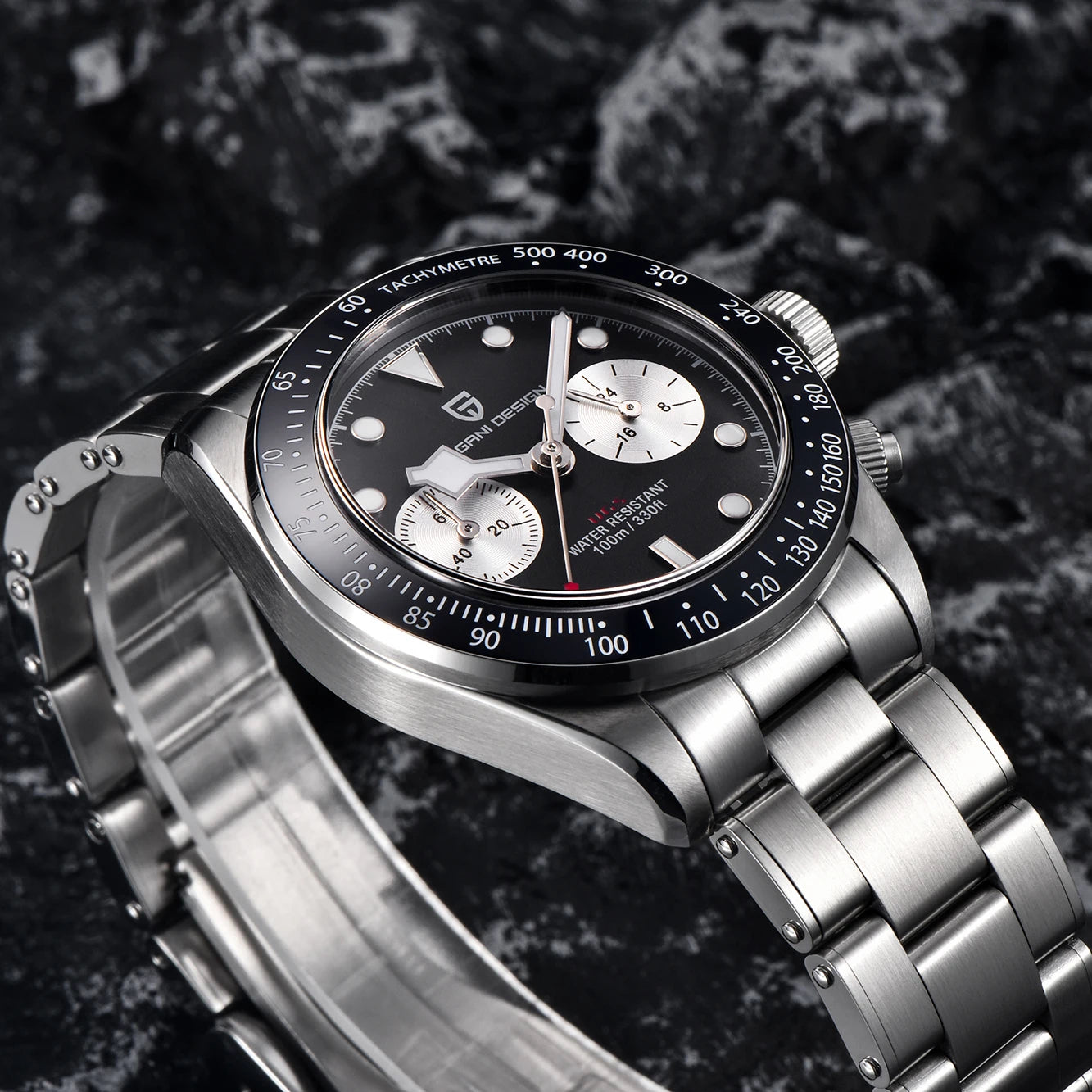 2026 New PAGANI DESIGN Panda Men's Watches Luxury Quartz Chronograph Waterproof AR Sapphire Mirror Sports Watch For Men Luminous - TAVEN System LLC