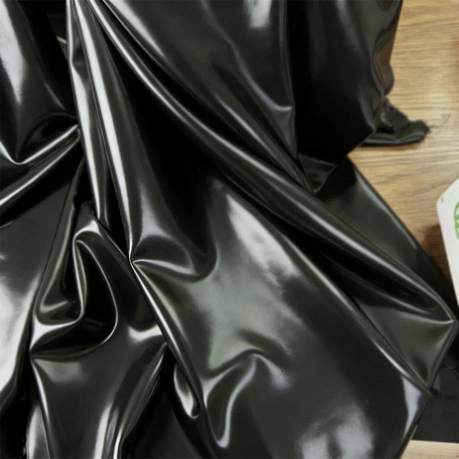 High Quality Pure Black PVC Waterproof Bed Cover Anti Fouling and Easy To Clean Household Bedding Protective Cover TAVEN System LLC