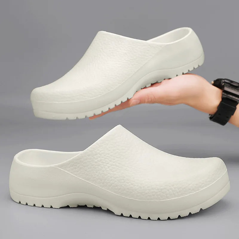 High Quality Men Slippers Garden Clog Women Water Proof Chef Shoe Comfortable Sandal Slippers Pet Workers Outdoor Fishing Shoes TAVEN System LLC