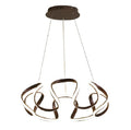 Modern Pendant Light Nordic Twisted Led Chandelier Ceiling Lamp Living Dining Room Chandelier  Corridor Personalized INS Fixture TAVEN System LLC
