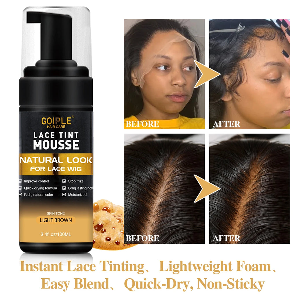 Goiple Lace Melting Spray & Tint Mousse Wig Install Kit