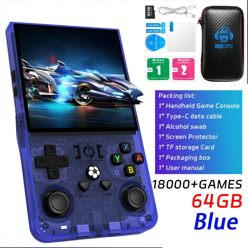 AISLPC R36Max Retro Handheld Game Console 4.0 Inch 64G/18000+ Games ship from US TAVEN System LLC