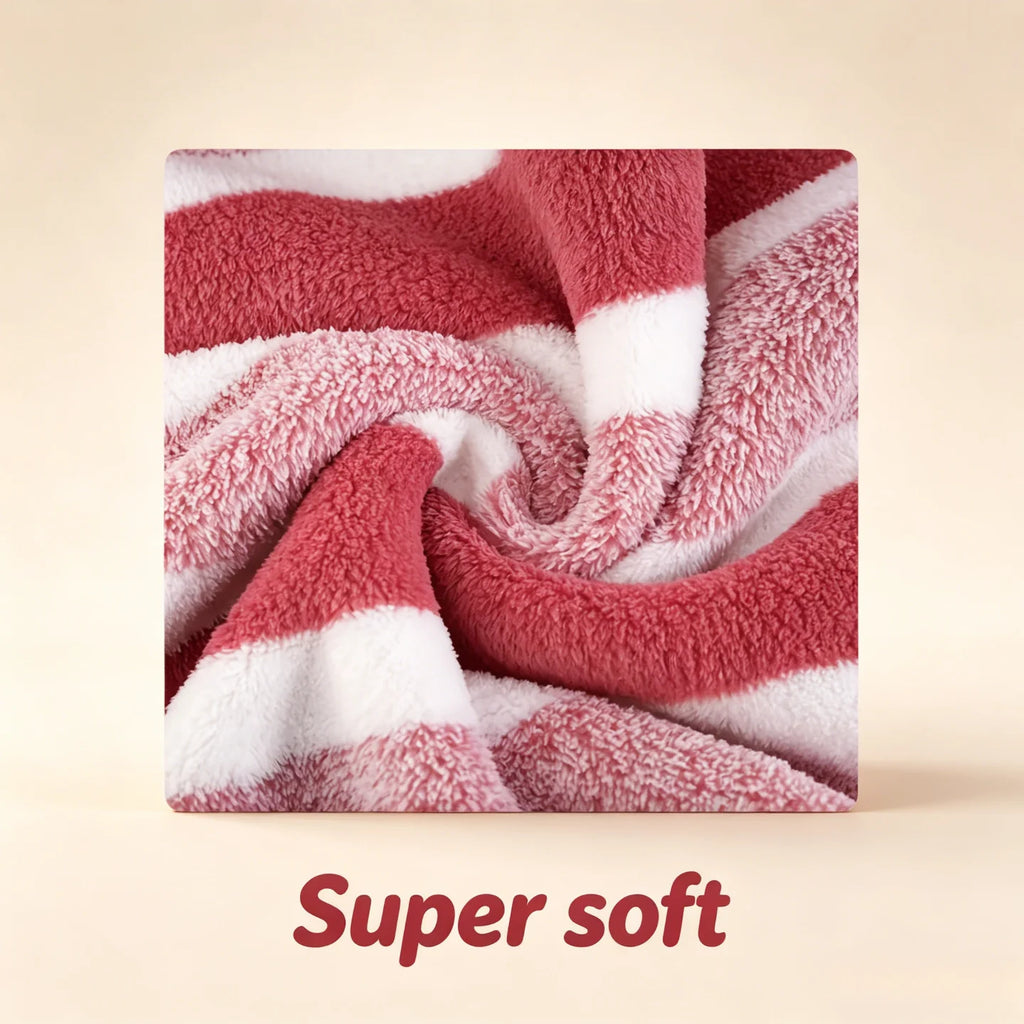 10-Piece Ultra Absorbent Towel Set, Lint-Free & Super Soft Two-Tone Striped Bath Towel Collection, Premium Microfiber Bathroom Towel Set Includes 2 Bath Towels, 4 Face Towels & 4 Hand Towels, Suitable for Bathroom, Spa & Hote TAVEN System LLC