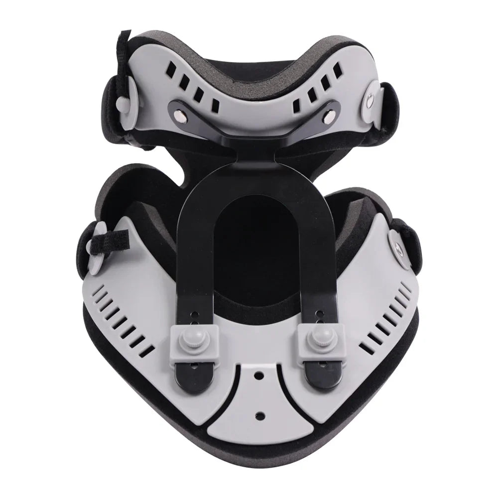 Neck Brace Support Orthosis, Adjustable Cervical Collar, Fixable Neck Posture Corrector, Pain Relief, Traction Spine Alignment TAVEN System LLC