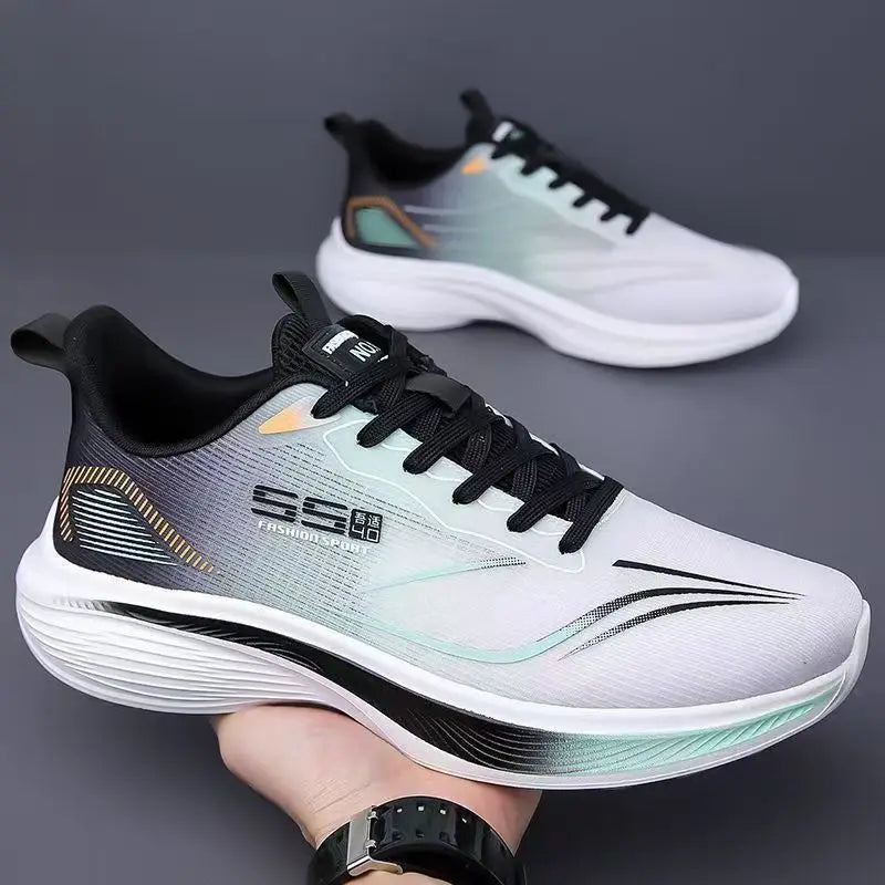 Men Breathable Mesh Running Shoes Lightweight Non Slip Sneakers TAVEN System LLC
