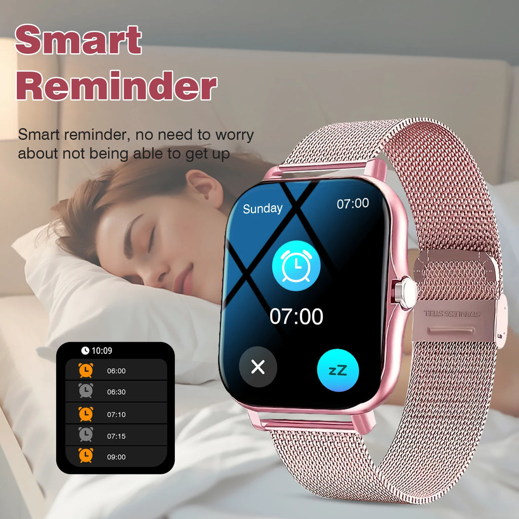 Smartwatch, phone answering/calling, multi-sport mode, message reminder view, suitable for men/women TAVEN System LLC