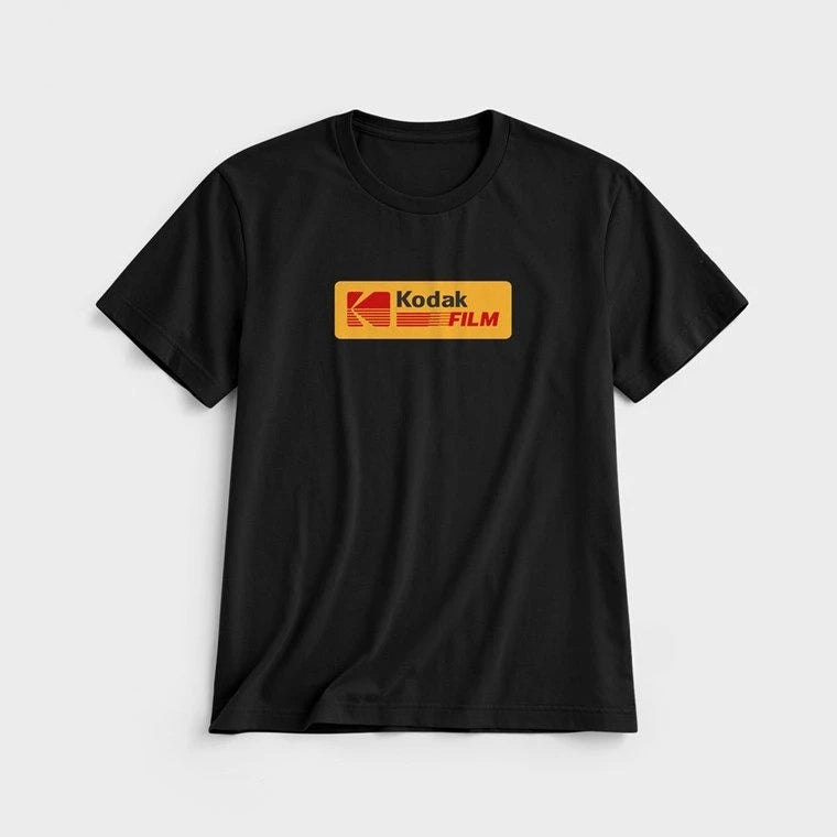 Kodak Polychrome Rainbow Back Print Unisex Cotton T Shirt Vintage Retro Short Sleeve Tee Y2K  Casual Streetwear Film Graphic Top TAVEN System LLC