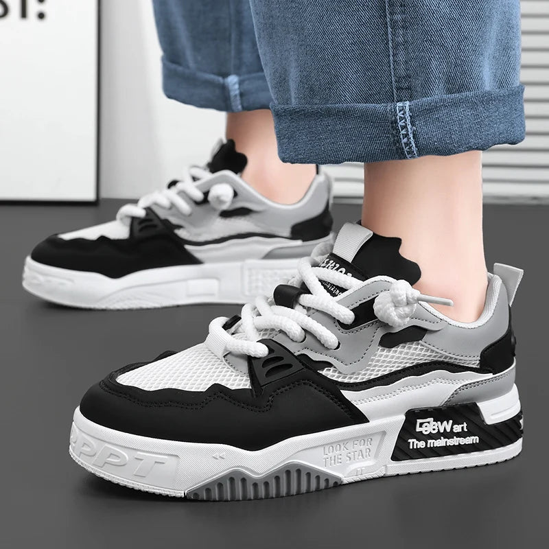 Breathable men's shoes, casual skate shoes, sports shoes, daily fitness training, outdoor hiking, street walking. Unisex, suitab TAVEN System LLC