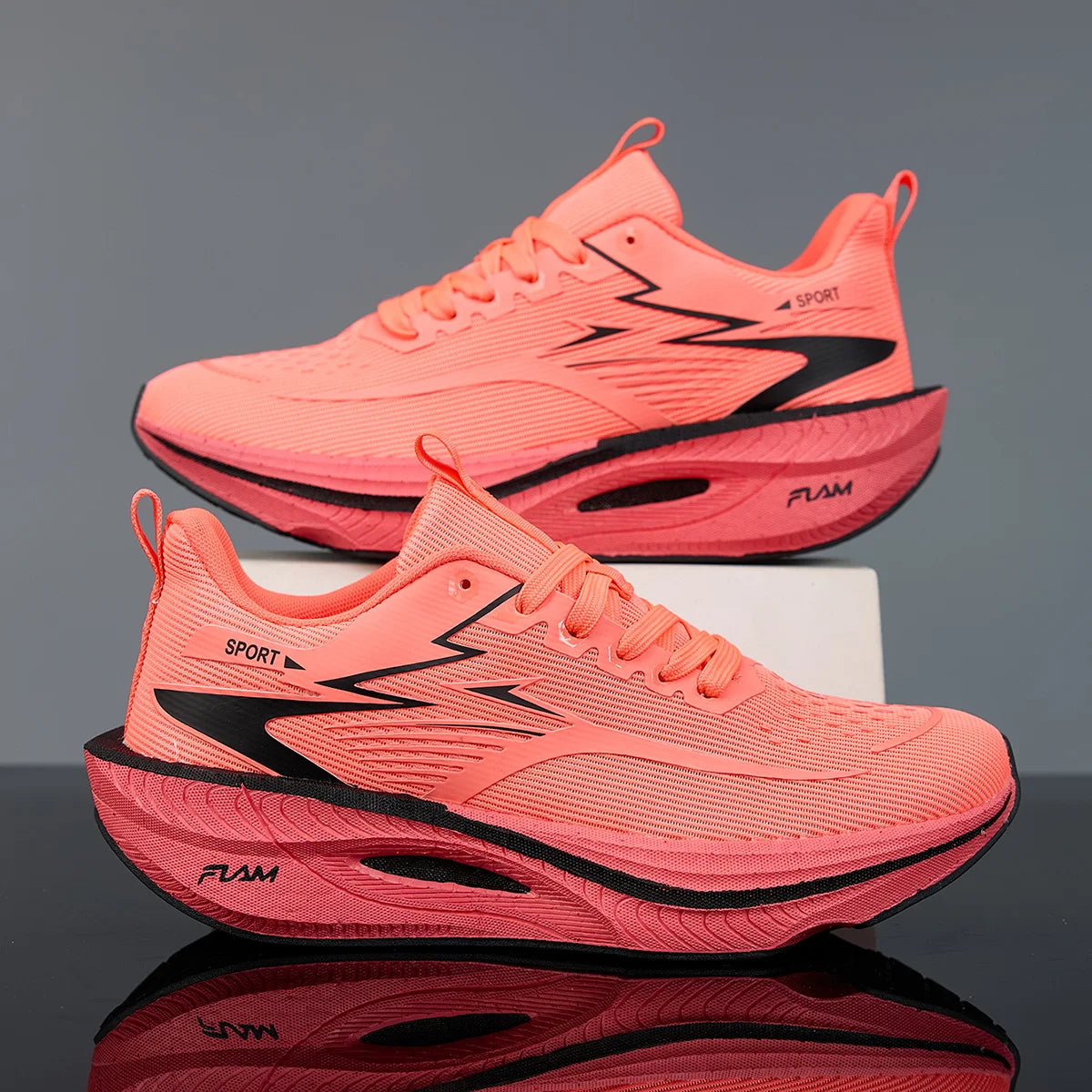 Men Sports Running Shoes Casual Marathon Breathable Lightweight Women's Comfortable Athletic Nonskid Walking Sneakers Outdoors TAVEN System LLC