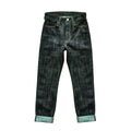 Men 16.8oz Selvedge Raw Denim Jeans Vintage Tapered Fit